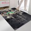The Zebras Carpet Rug for Living Room Bedroom Home Sofa Decoration,Kids play Nonslip Floor Mat