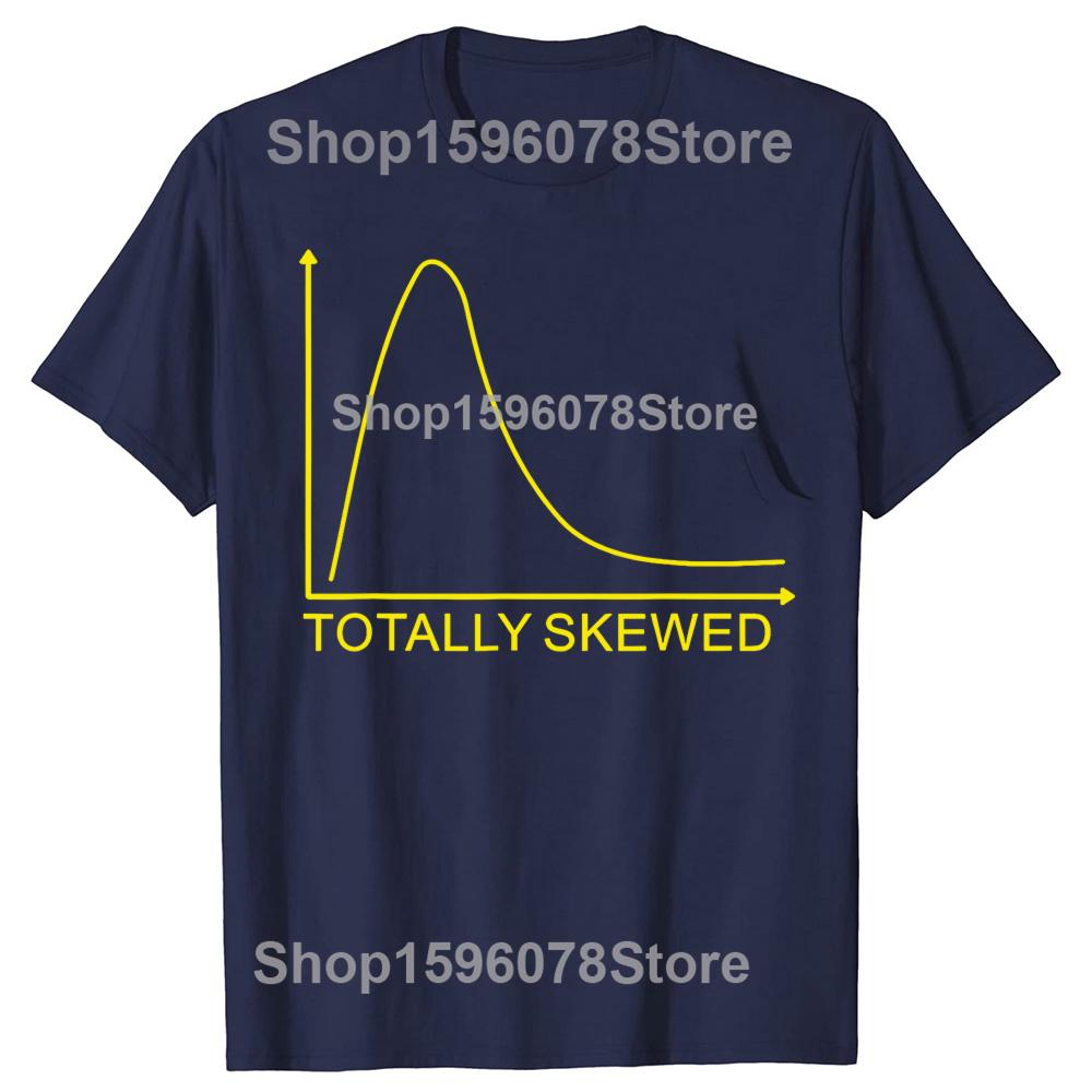 

Totally Skewed Funny APSTATS Skewed Graph Statistics TShirt Fashion Vintage Summer Cotton Short Sleeve Oversized Tshirt Tops S