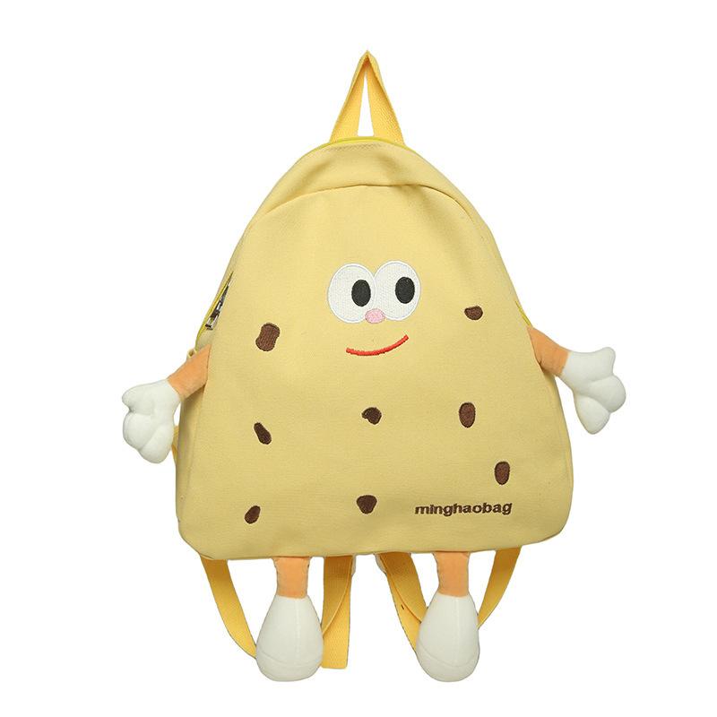 Cartoon Cute Cookies Funny Backpack Soft Girl Girl Student Small School Bag Women's Bag Daily Travel Backpack
