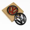 2pcs ABS Car Front Grill Emblem Rear Trunk Badge Logo for Volkswagen VW Polo 2011-2013 2014-2018 2019-2024 Scirocco Quality Kit