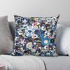 Takashi Murakami Colorful Flowers Square Pillowcase Polyester Linen Velvet Creative Zip Decorative Bed Cushion Cover