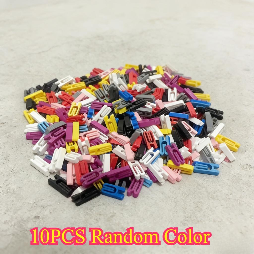 10pcs Random Snack Bag Seal Clips | Lightweight And Durable Plastic Food Bag Sealing Clips, Kitchen Gadget