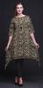 Bimba Black Blocks Block Women Kurtas Ethnic Printed Asymmetric Summer Wear Tops For Women