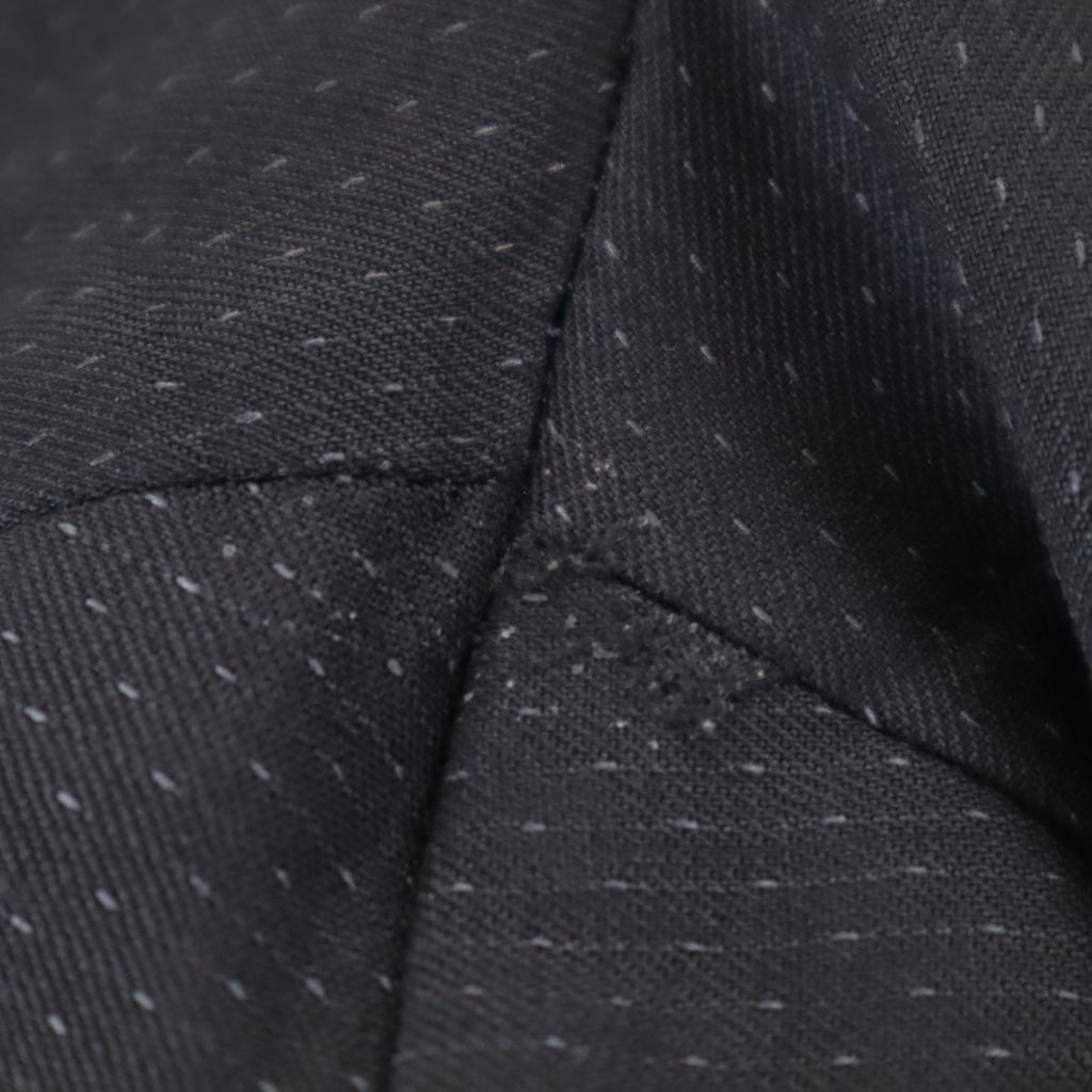 Emporio Armani Stripe Pants Suit Setup 48 Black Series Men's Used