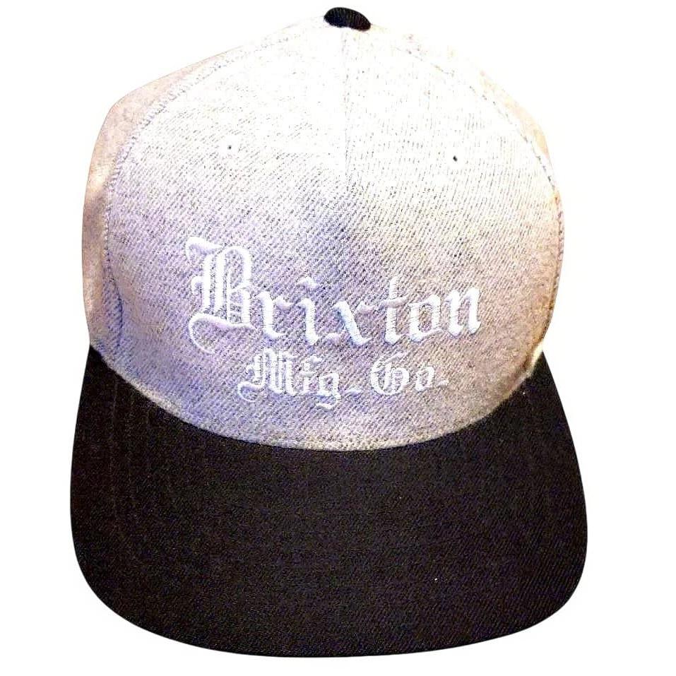 Used 65 Brixton Baseball Cap Gray/Black
