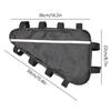 Triangle Bicycle Battery Pack Waterproof Dustproof Large Capacity Road Bike Storage Bag for Outdoor Cycling Trips