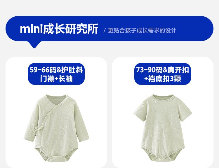 Mini Balabala Baby Clothes, Baby Jumpsuit, Skin Friendly, Breathable, Animal Jacquard Triangle Bag Fart Clothes, Summer