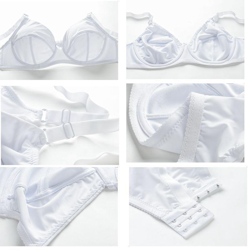 Women Underwire Bra Plus Size Lingerie 85E 90E 95E 100E 105E 110 Dd E Cup Ultra Thin Full Coverage Underwear