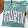 Comfort Colors Fourth Grade Shirt, Teacher Team T-Shirts, 4th Grade Tee, Back To School, Fourth Grade Department Gifts, Wildflower