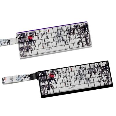 Teclas de Perfil Original Material PBT Sublimaciones de Tinte Impresión Lateral Tecla Para Teclados Mecánicos Pequeños Diseño 60% 68%