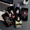 Orochimaru Uchiha Narutos Sasuke Itachi Phone Cover for Xiaomi Redmi Note 12 11 10 Pro 10A 10C 12C 14C A4 Note12 5G Soft Case