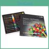 24 Oil Pastel Fluorescent Pcs Metallic Mixing Coloured Was Chalk Oil Painting Tool