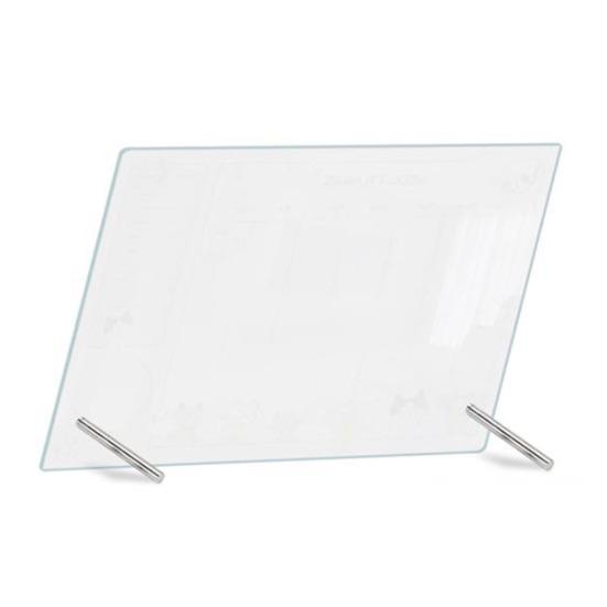 Acrylic Desktop Small Whiteboard Calendar Daily Planner Writing Board Weekly Planning Board with Stand Office Reminder Display Board