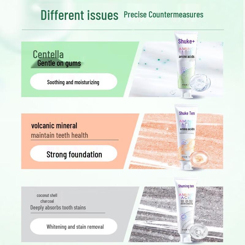 Shuke+ Amino Acid Gentle Gum Care Toothpaste 140g