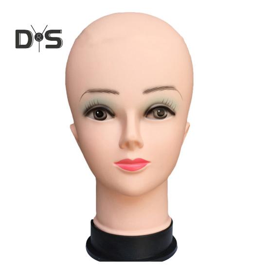 

Манекен Голова Подставка для парика Держатель для демонстрации париков Стайлинг Регулируемая подставка для косметики Головные уборы Ювелирные изделия Прочная пластиковая голова для салона DIY E
