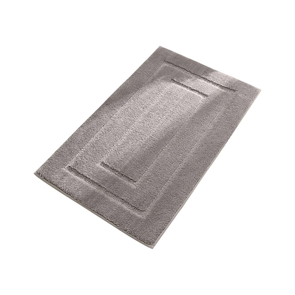 Luxury Bathroom Mat Soft Water Absorbent Bath Rug Microfiber Non Slip Bath Mats Plush Shaggy Carpet Bathroom Floor Carpet