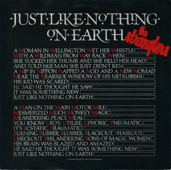 

7inch Record STRANGLERS - Just Like Nothing On Earth BP393 Liberty 1981 UK Dance & Electronica Used