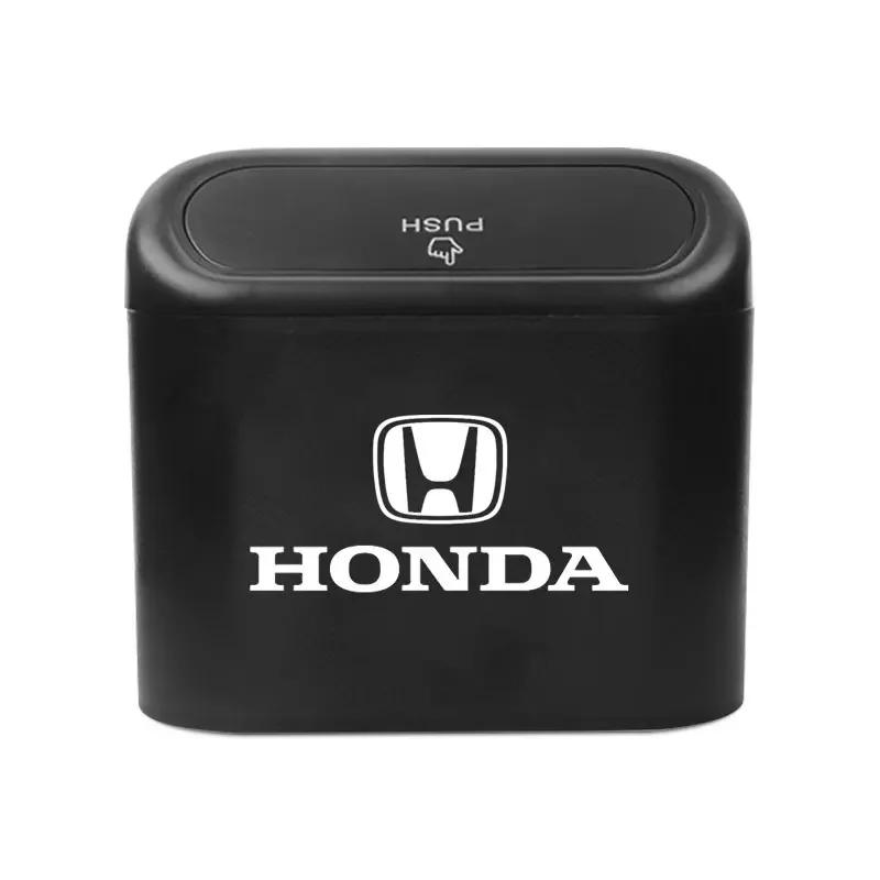 Bil Varm 2025 Bilpapperskorg Hängande Fordons Skräp Dammbehållare Förvaringslåda För Honda Civic Fit City Cry Accord CB500 Cb650r Forza