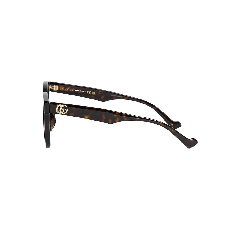 GUCCI Classic Double G Fashion Vintage Narrow Frame UV Protection Plate Frame Square Sunglasses Unisex Couple Style