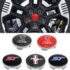 4pc 3D 54mm Car Emblem Wheel Hub Center Cap Badge Covers Auto Accessory For Ford Fiesta Mondeo Fusion Escape Edge Ecosport Focus