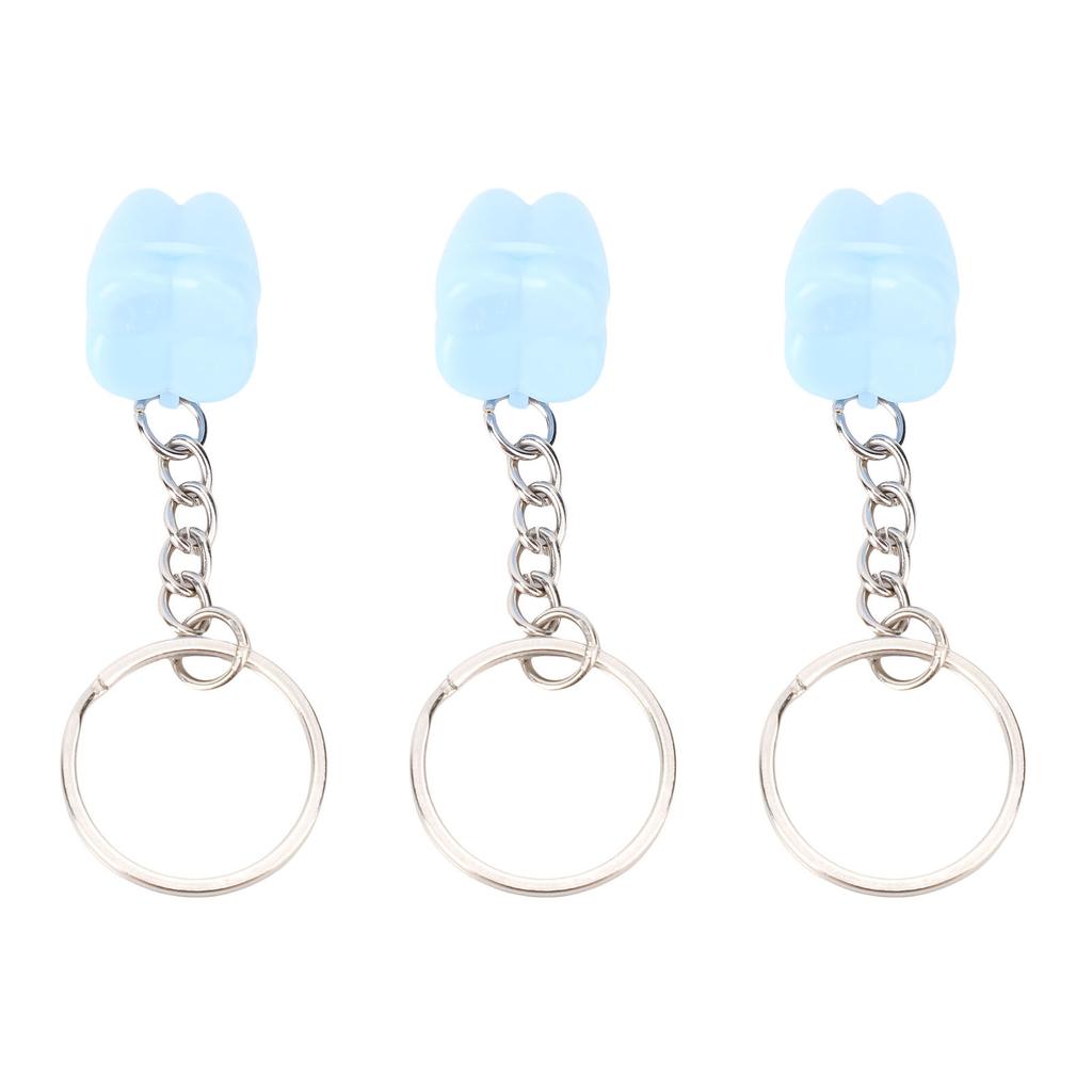20pcs Baby Teeth Box Keychain Tooth Case Portable Milk Teeth Holder for Kids