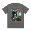Anime Jojo Bizarre Adventure Kakyoin Noriaki T Shirts Unisexs Women Casual Harajuku Cotton Short Sleeves Oversized Top Streetwear