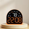 Multifunctional LED Ambient Alarm Clock with Temperature Display and Multiple Alarms