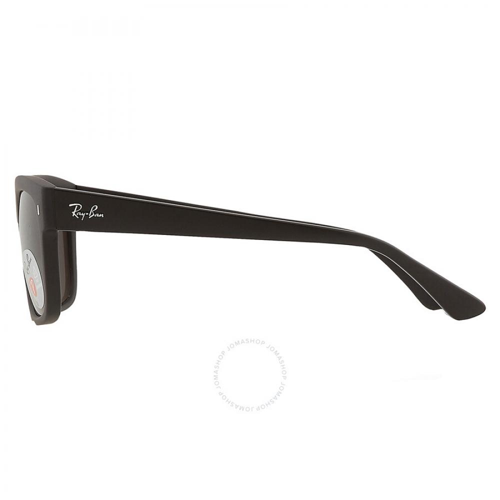 Ray Ban Polarized Black Square Unisex Sunglasses Rb4428 601s48 56