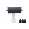 Gear Shift Knob Aircraft Joystick T-Handle Hammer Fit For At Mt Car Shifter Lever Handle Aluminum Alloy Car Accessories