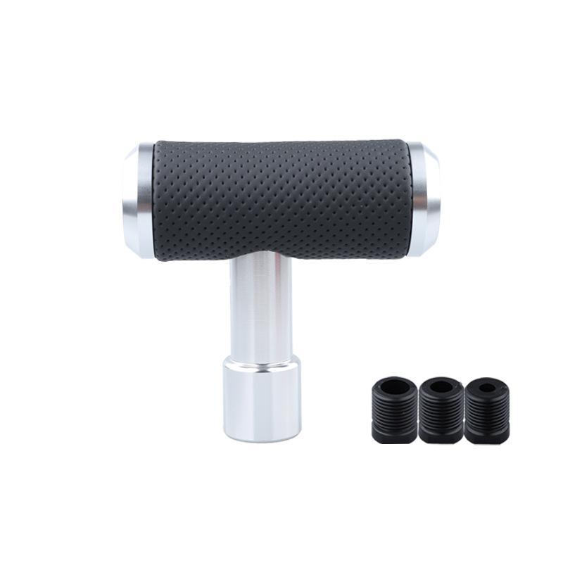 Gear Shift Knob Aircraft Joystick T-Handle Hammer Fit For At Mt Car Shifter Lever Handle Aluminum Alloy Car Accessories