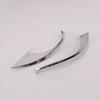 For Toyota Venza Auris 2013 2014 2015 2016 2017 ABS Chrome Side Door Rearview Mirror Strip Trim Sticker Car Styling Accessories