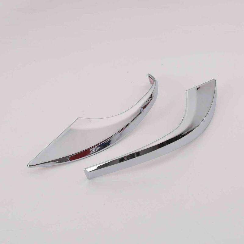 For Toyota Venza Auris 2013 2014 2015 2016 2017 ABS Chrome Side Door Rearview Mirror Strip Trim Sticker Car Styling Accessories