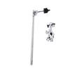Cymbal Stand L Shape Extension Arm Drum Accessory with Clamp Thickened Knob Anti Vibration Pads Design Angle and Length