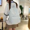 Schoolbag Student School Bag Female Ins College Style Junior High School Student Simple Backpack Cute Versatile Large Capacity Girl Backpack