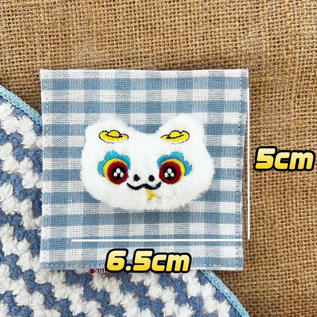 Cartoon Plush Snake New Year Doll & Hair Clip Set