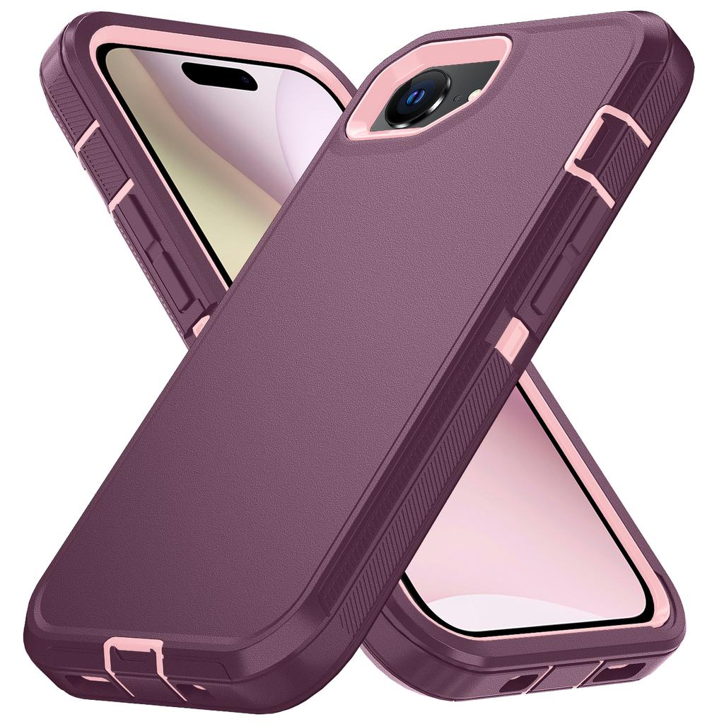 factory made 2025 new design defender full protective shockproof dustproof sports design with holder phone case for phone16 E