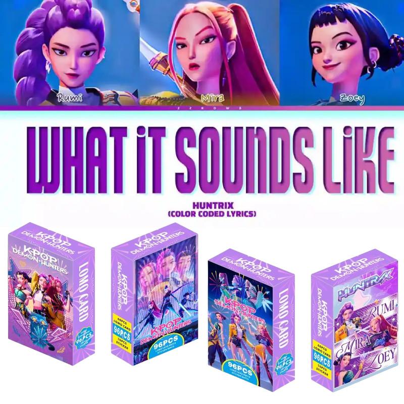 Demon Hunters Kpop Character Photo Card Postcard Anime Merchandise Gifts Fan