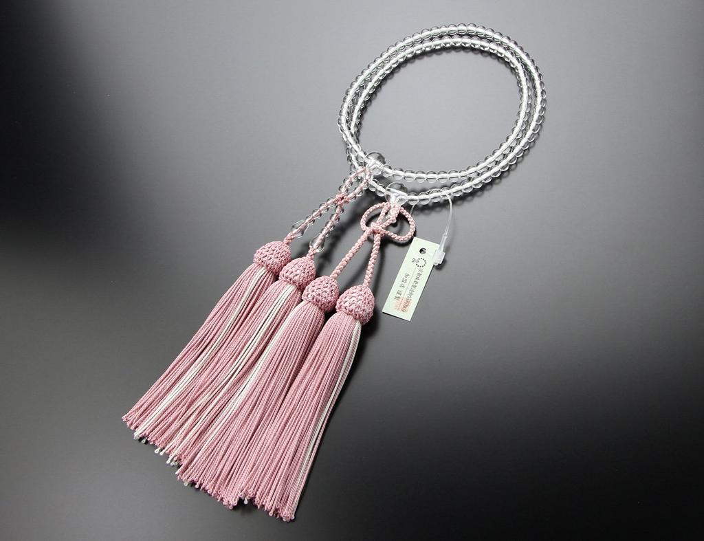 Jodo Shinshu Prayer Beads for 8 Genuine Pure Silk Tassel Cherry Prayer Kyoto Prayer April 108 8 2 Memorial Memorial My Prayer Beads Beads Bag
