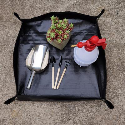 Wasserdichte Gartenpflanzen-Umtopfmatte zum Umpflanzen und Eintopfen von Bodenverschmutzungen, Pflanzentopf-Tablett, Sukkulenten-Matte für den Innenbereich