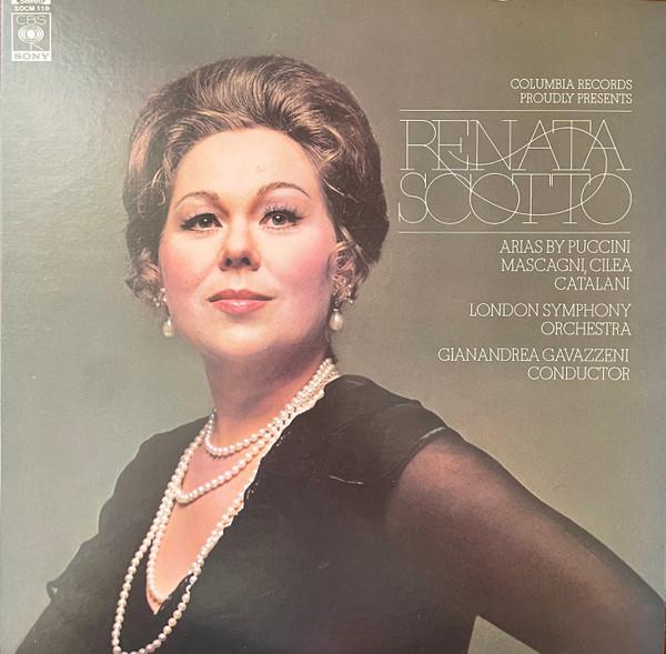 LP Record RENATA SCOTTO - Aria Chorus SOCM18 CBS/SONY 1975 Japan Classical Used
