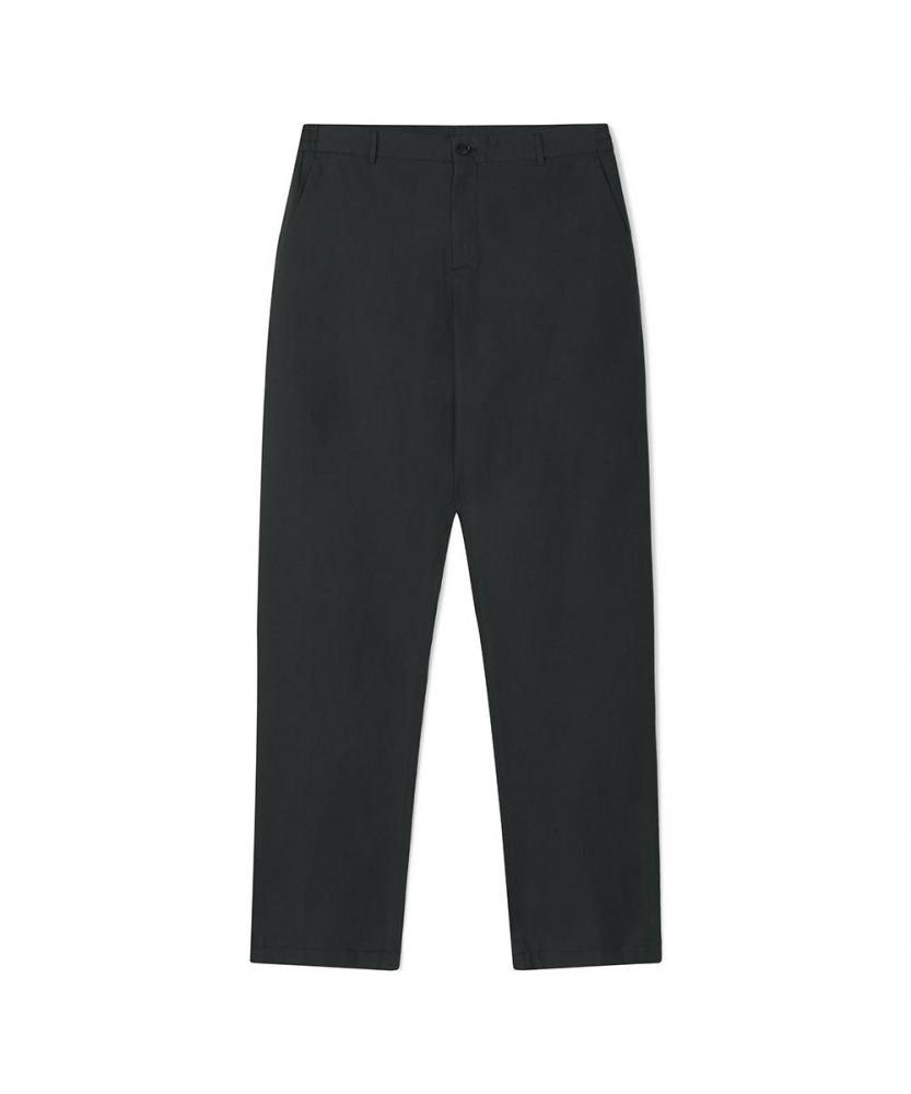 NOTIG Linen Blend Chore Set-Up Pants Charcoal Gray_Ols1Ptlp102Cg