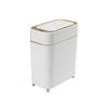 Automatic Lid Wastebasket With Odor Proof Cover For Kitchen Bathroom Use HX6C
