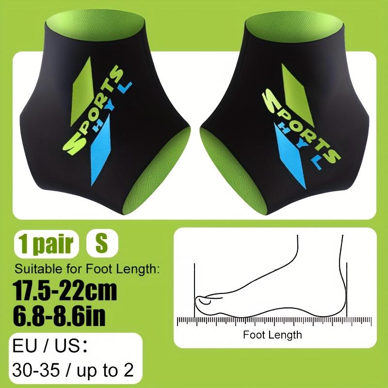 

1 Pair - Thin Elastic Compression Sports Ankle Braces|Breathable & Comfortable Ankle Sleeves with Open Heel, Sleek Ankle Support