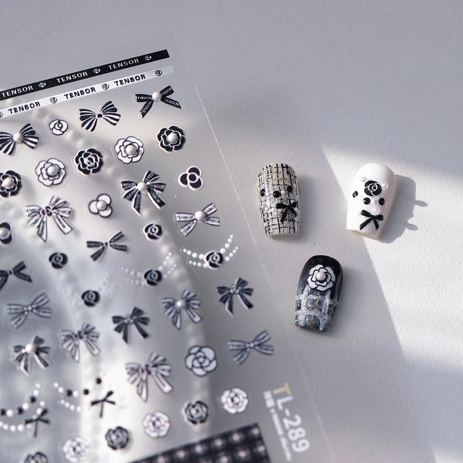 

Xiangxiang Frosted Embossed Nail Stickers TL-289 Series