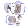 50cc 70cc 90cc 110cc Motorcycle Oil Cooler Adapter Engine Cylinder Cover Horizontal Engine Adapter Engine Cylinder Cover