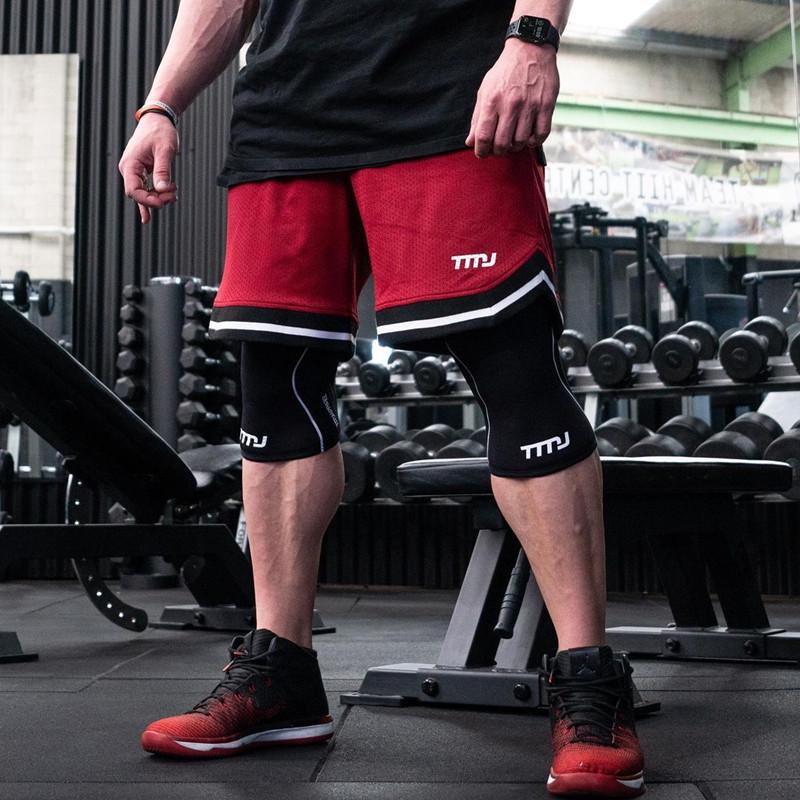 Pánske rýchloschnúce voľné basketbalové šortky