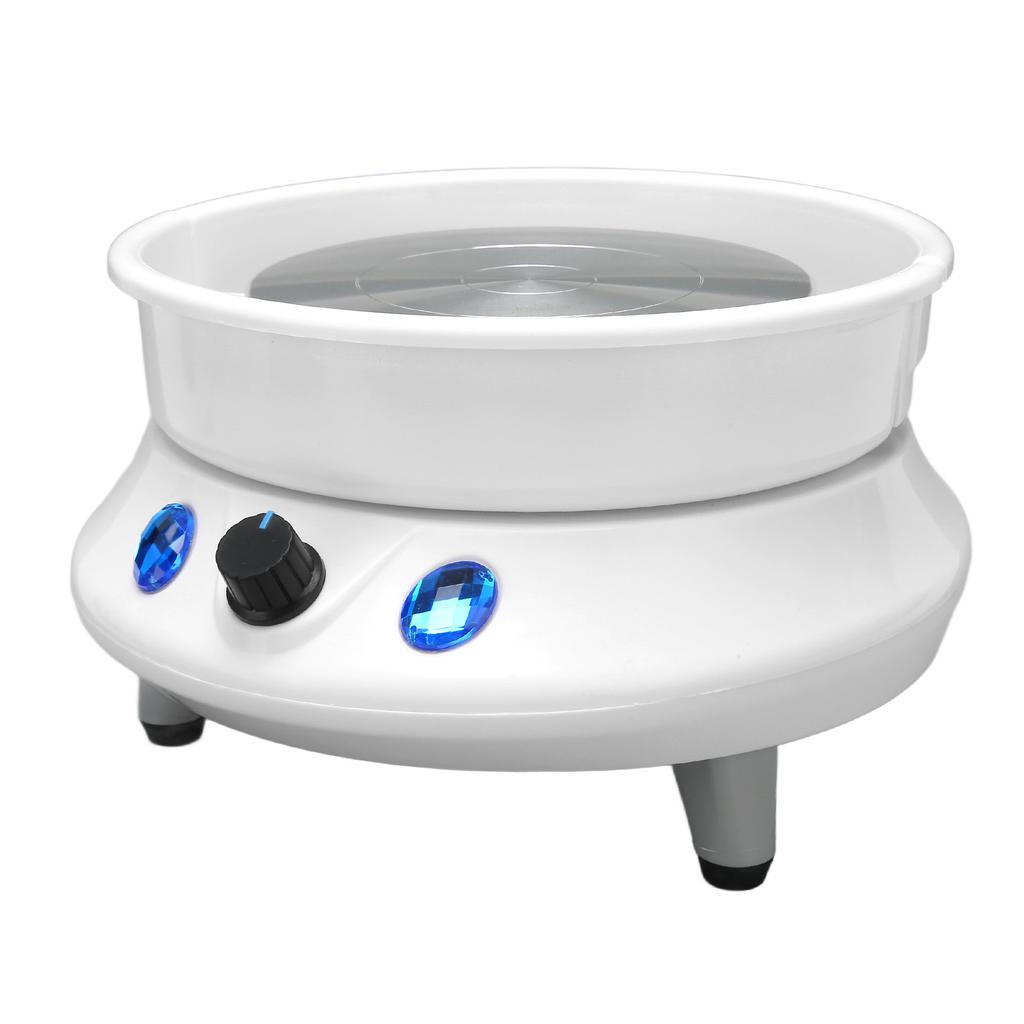 Pottery Wheel 5.9in Turntable 5060Hz 200RPM Detachable Low Noise Stable Pottery Forming Machine