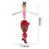 Flying Dolls Dancers Fairy Disc Spinner Toy 1Pcs Cartoon Gift for Kids Hand Throw Outdoor Game Park Fun