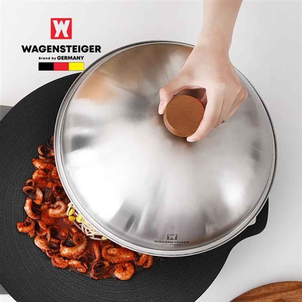 WAGENSTEIGER Pokrywa ochronna ze stali nierdzewnej Srebrna 28cm