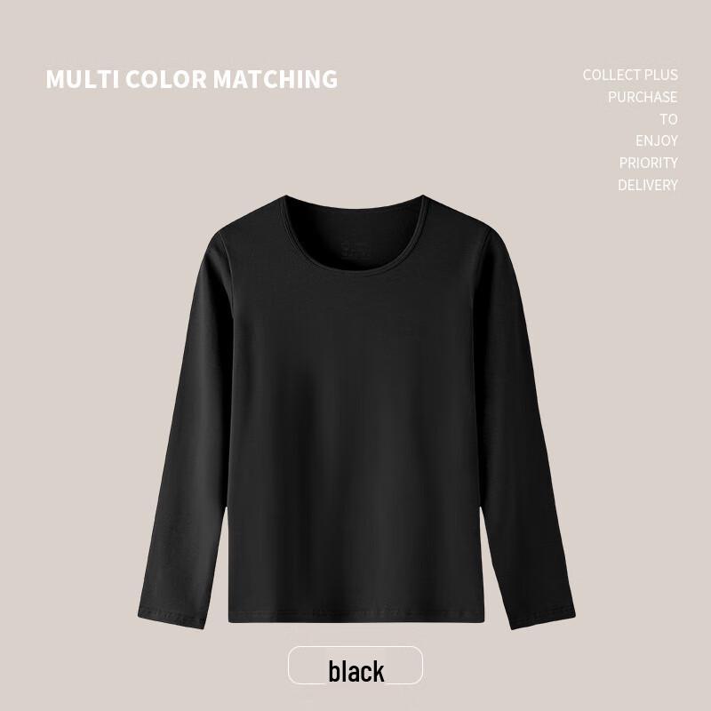 

Qianfeili Women s Xinjiang Cotton Thermal Long-Sleeve Top